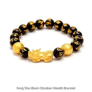 OBSIDIAN WEALTH BRACELET